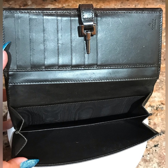 GUCCI Jackie Lock Continental Wallet ๐๐ฅ - Picture 6 of 17